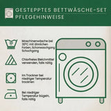 3-teiliges gepolstertes Bettwäsche-Set - Wald der Freude